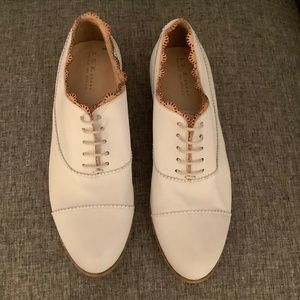 I.N.K. Shoes Off-White Lace-Up Shoes Size 36